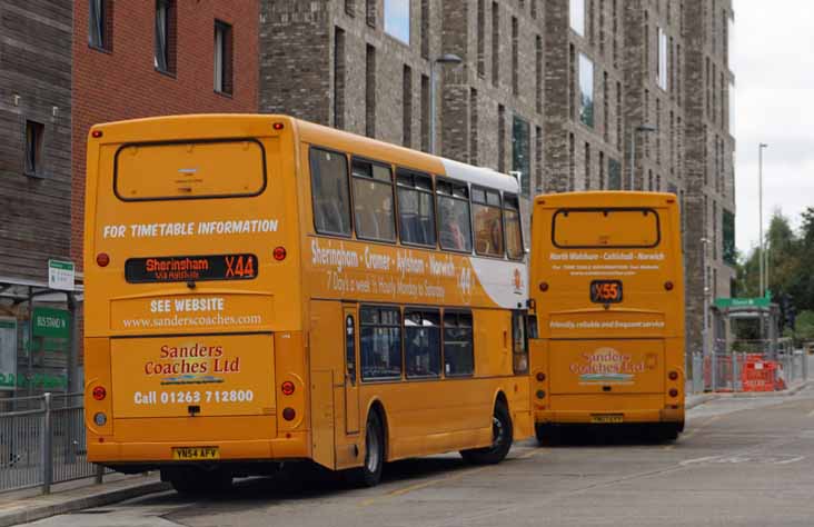 Sanders Scania N94UD East Lancs Omnidekkas 114 & 124